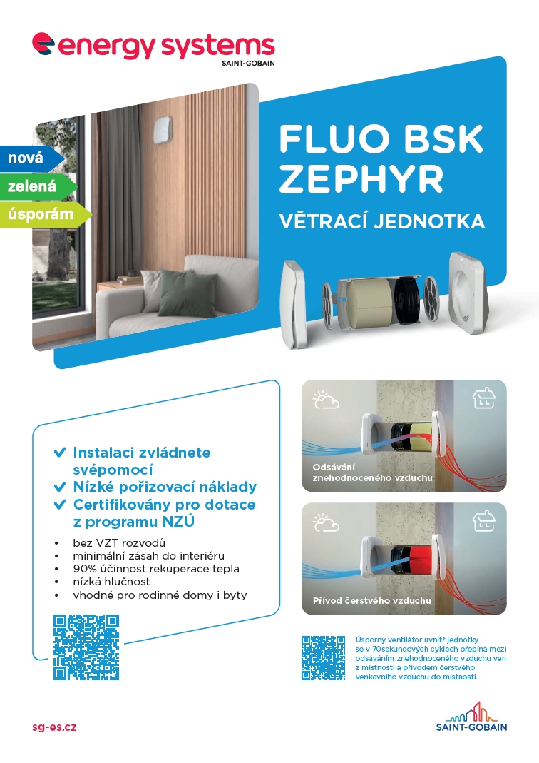 Miestna ventilačná jednotka BSK Zephyr