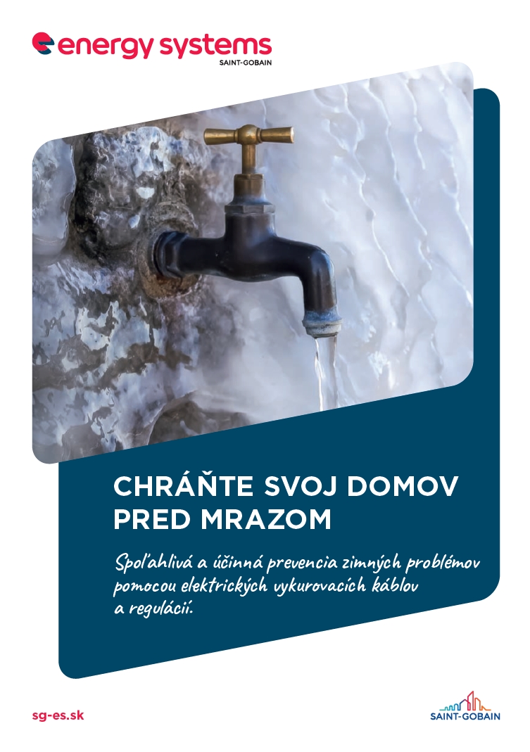 Leták Chráňte svoj domov pred mrazom