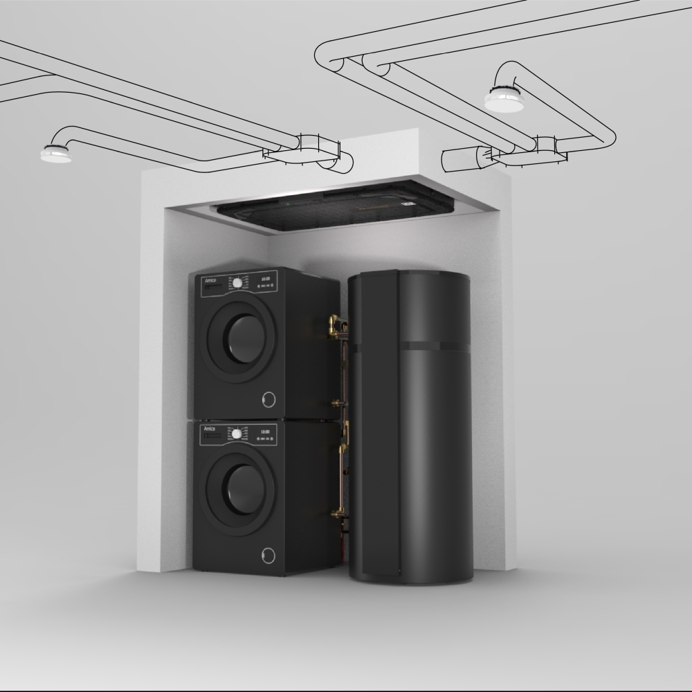 FLUX+ Flat stropná montáž
