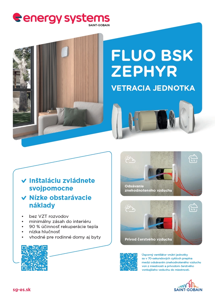 Lokálna ventilačná jednotka BSK Zephyr